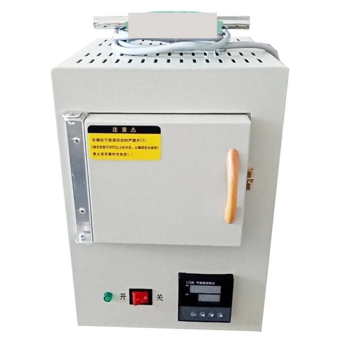 Petit Four électrique de Laboratoire 1,5 KW, à moufle en Fibre céramique Inclus FMJ-2L-9 pour Bricolage