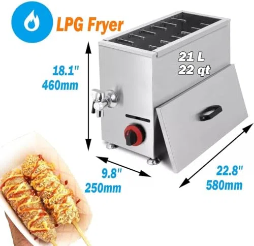 Machine à hot dog commerciale avec fromage, parfaite pour friteuse à saucisses dans les restaurants, les cuisines à domicile et les snack-bars